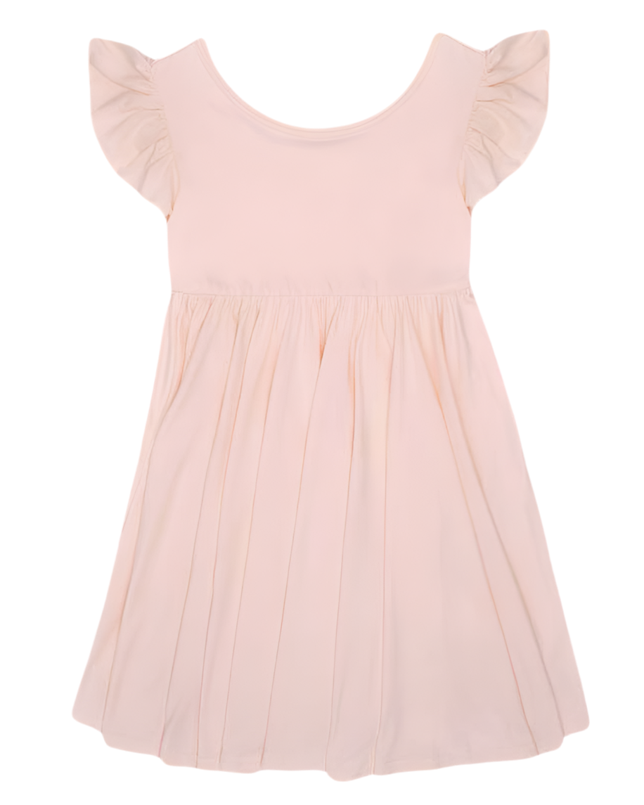 Whisper Pink Empire Dress