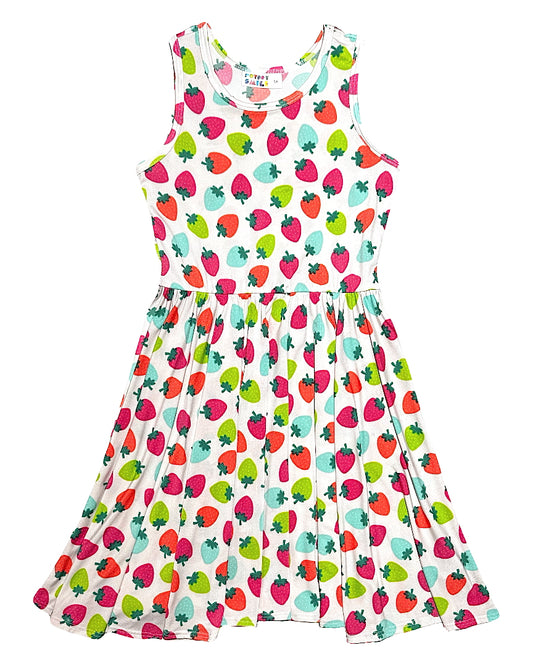 Strawberry Bliss Tank Dress