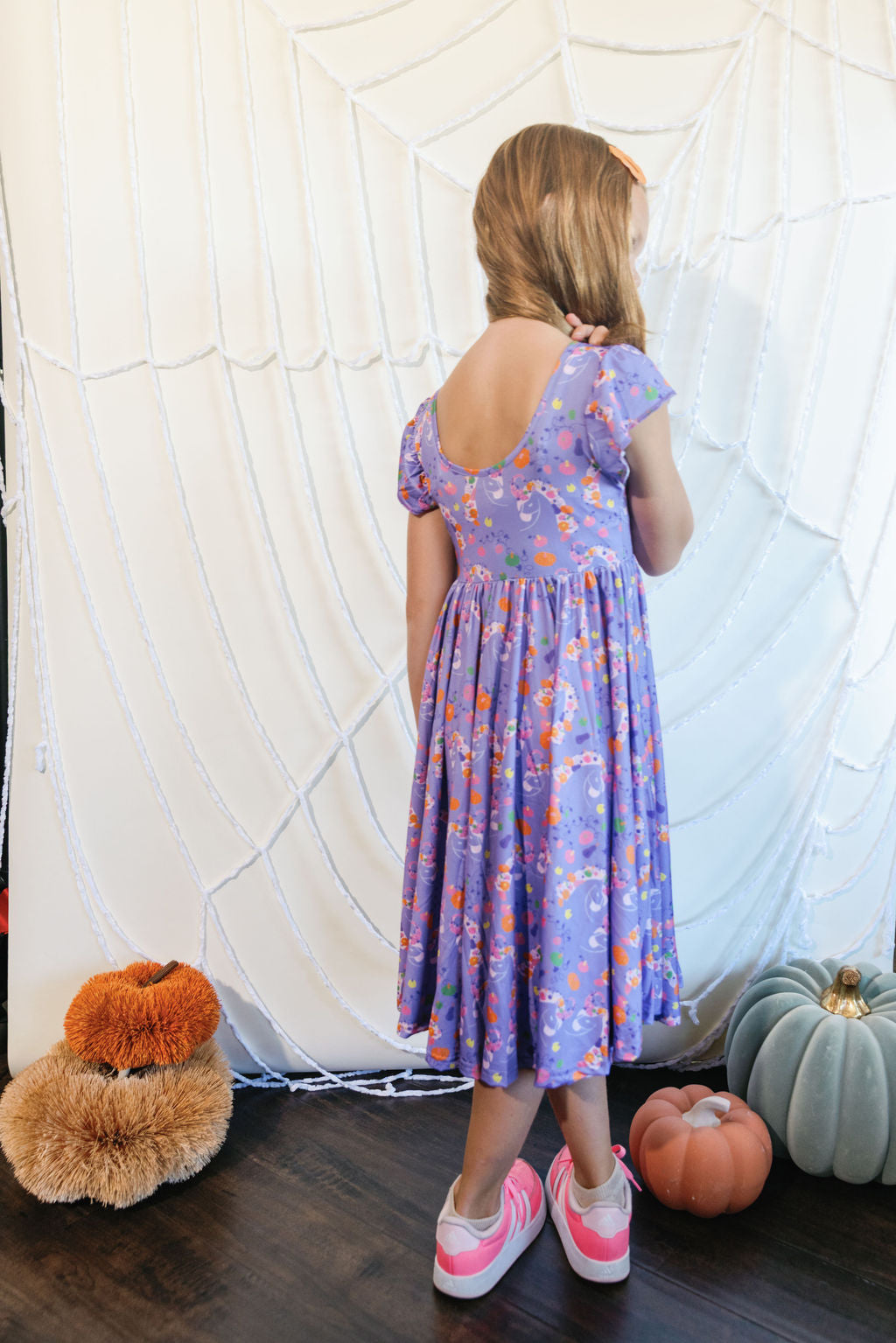 Enchanted Cornucopia Unicorn Empire Dress 🎃🦄