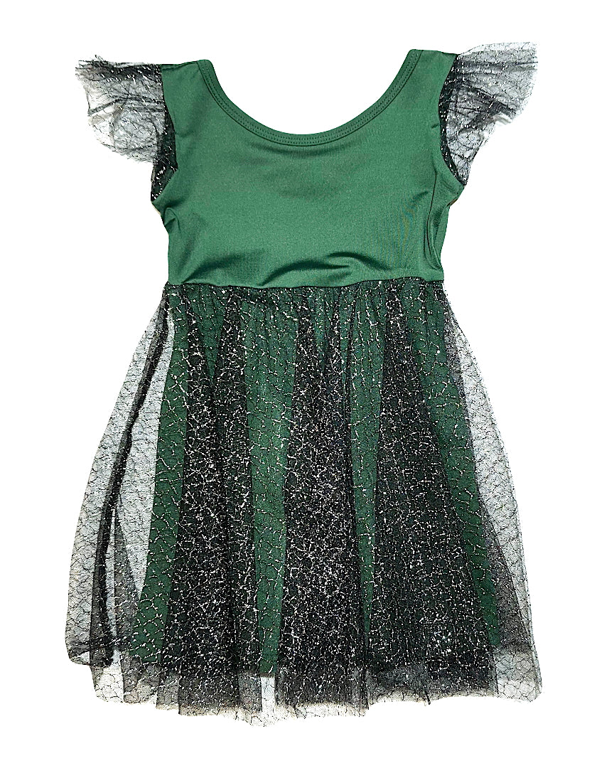 Fancy Emerald Empire Dress