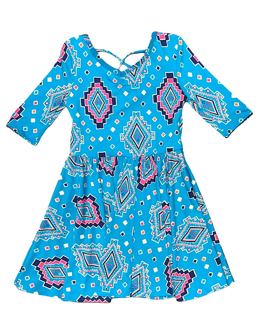 Turquoise Treasure Ballerina Dress