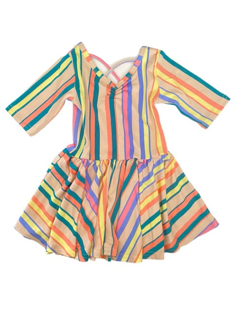 Neon Lines Ballerina Dress