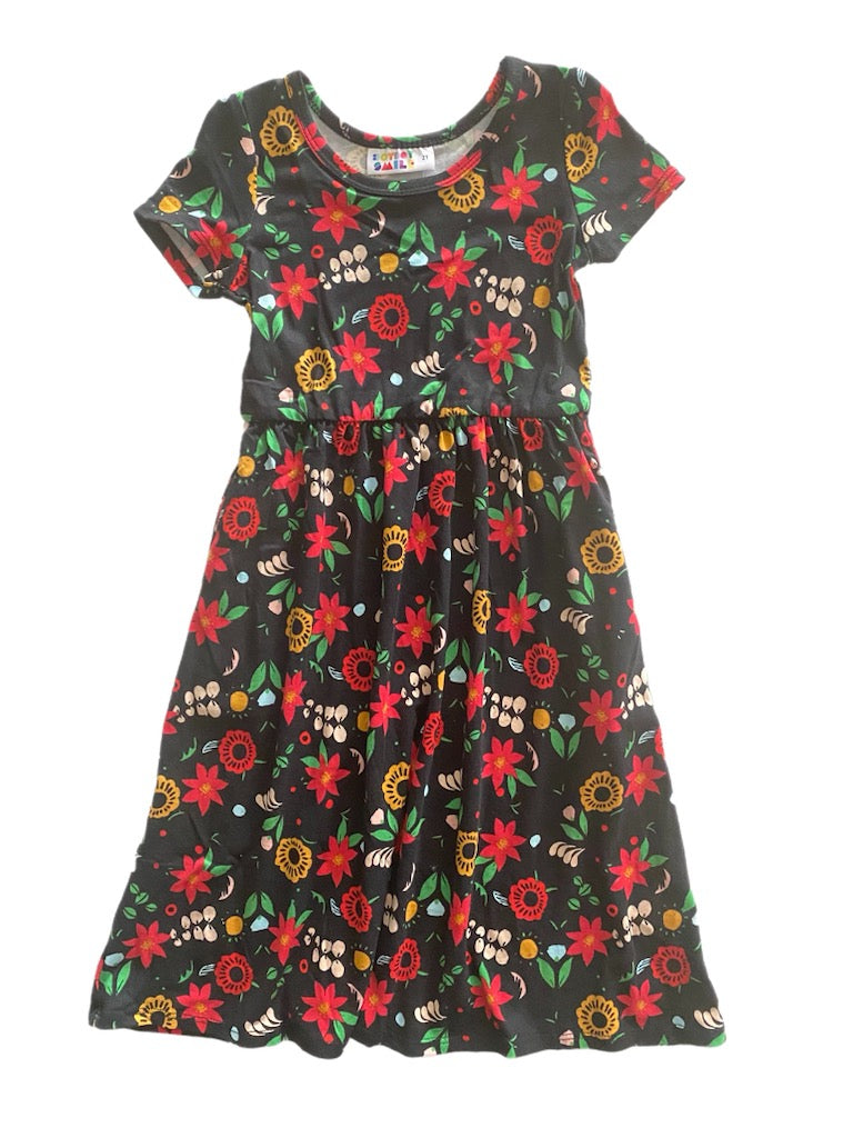 Poinsettia Maxi Dress