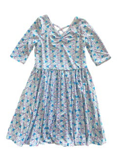Beautiful in Blue Ballerina Dress