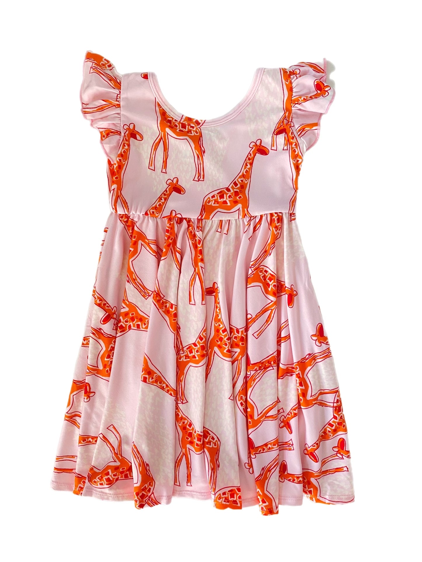 Giraffe Empire Dress