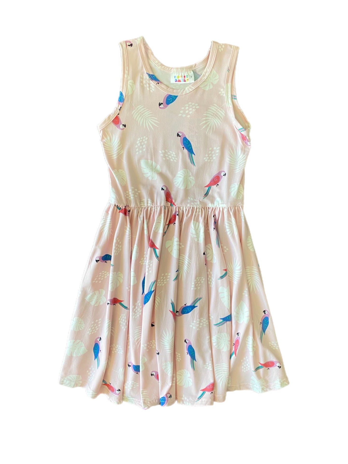 Parrots in Paradise Tank Dress 🦜🌴