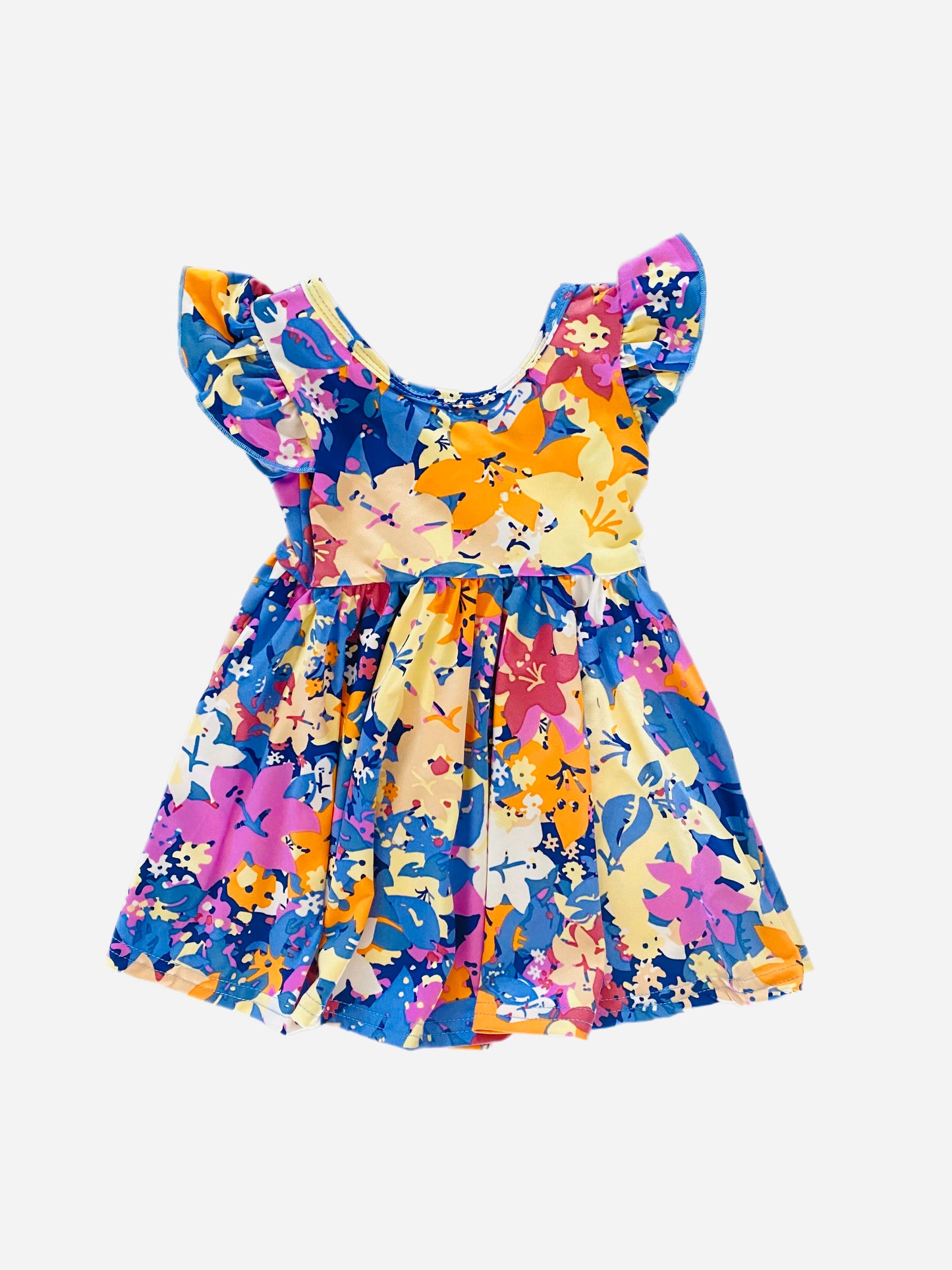 Maui Floral Empire Dress