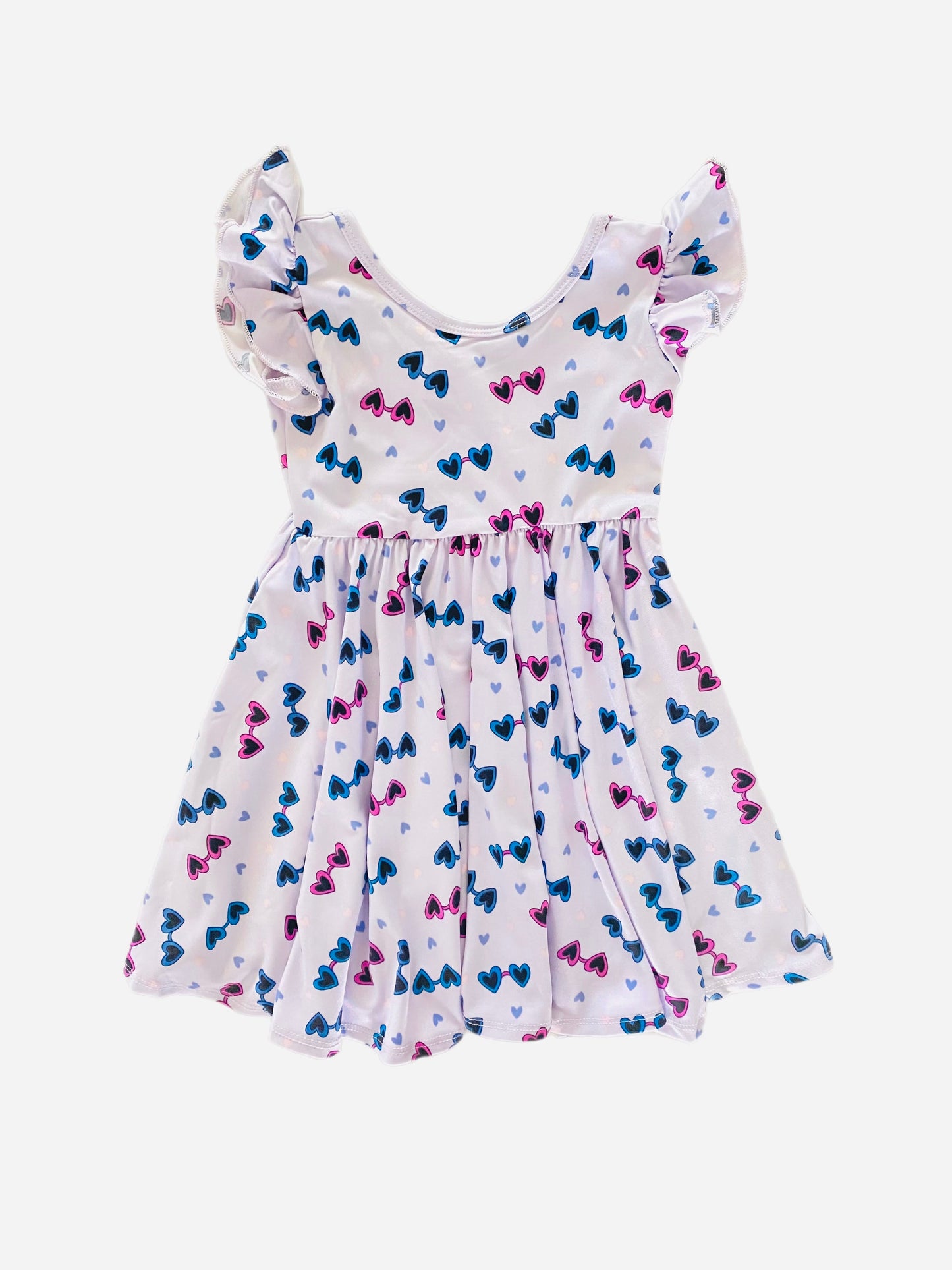 Heart Eye Sunglasses Empire Dress 😍