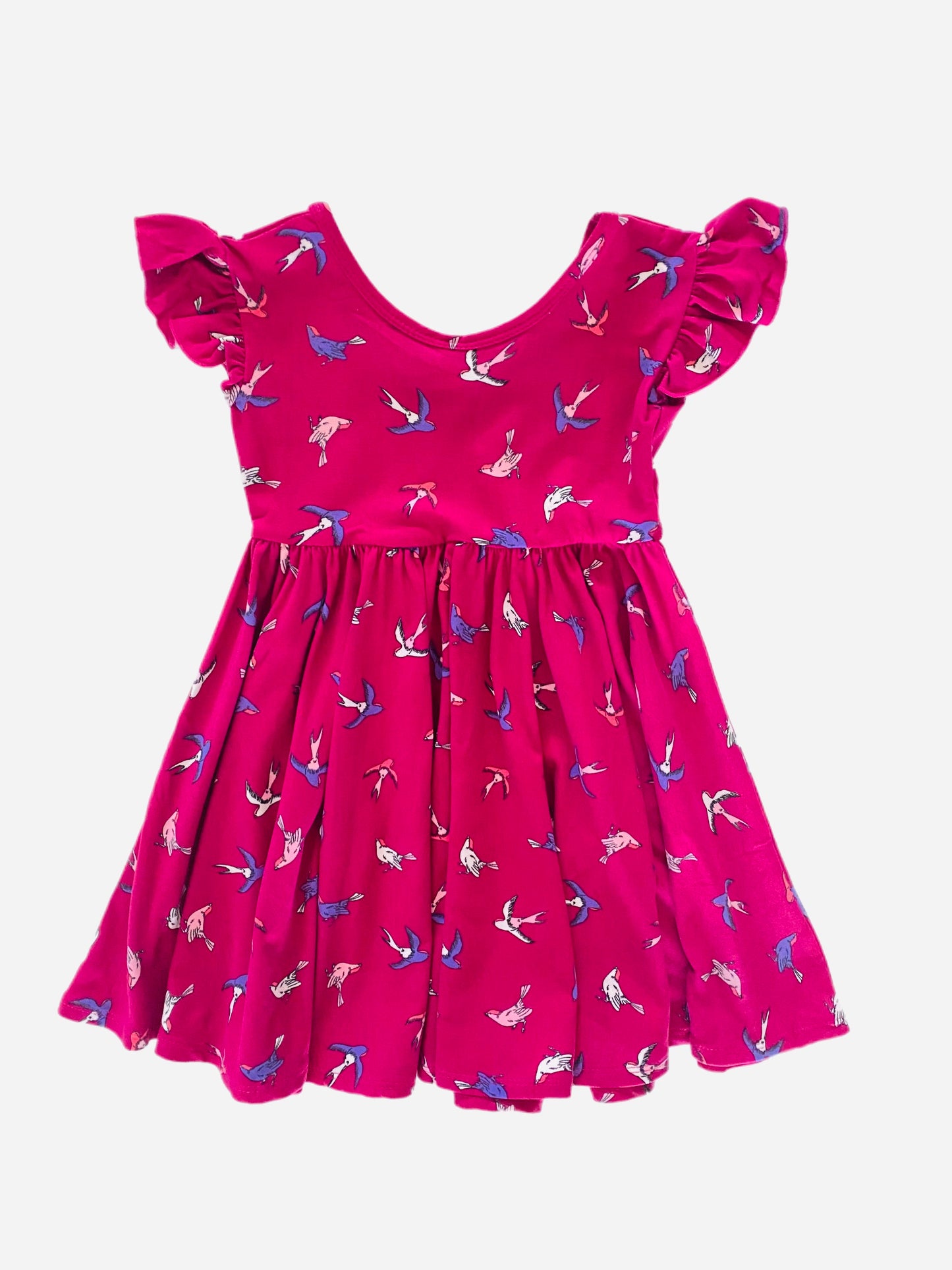 Purple Sparrows Empire Dress