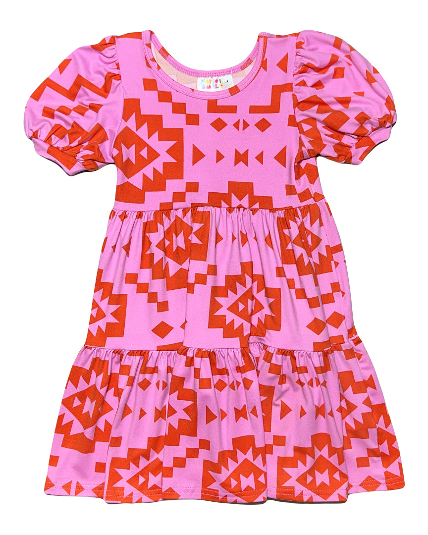 Sedona Pink Sky Tier Dress π΅π
πΈ