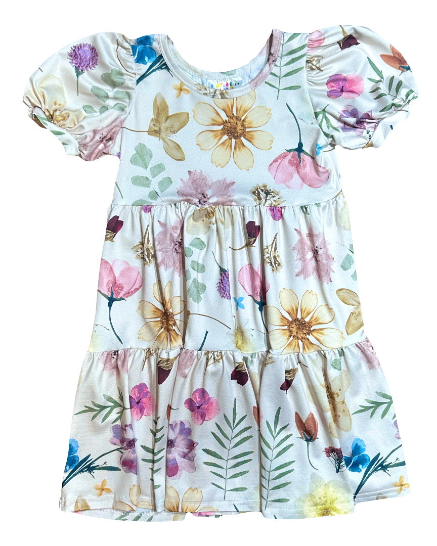 Wildflower Whispers Tier Dress 🦋