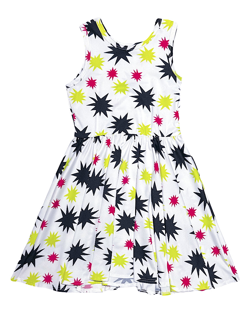 Electric Pop Tank Dress  ⚡💥