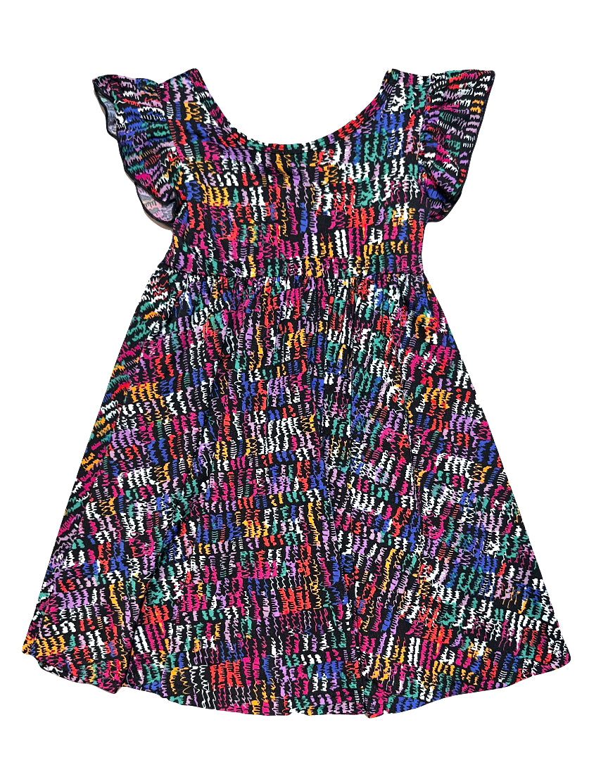 Ripples of Color Empire Dress