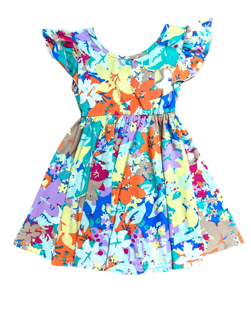 Confetti Garden Empire Dress