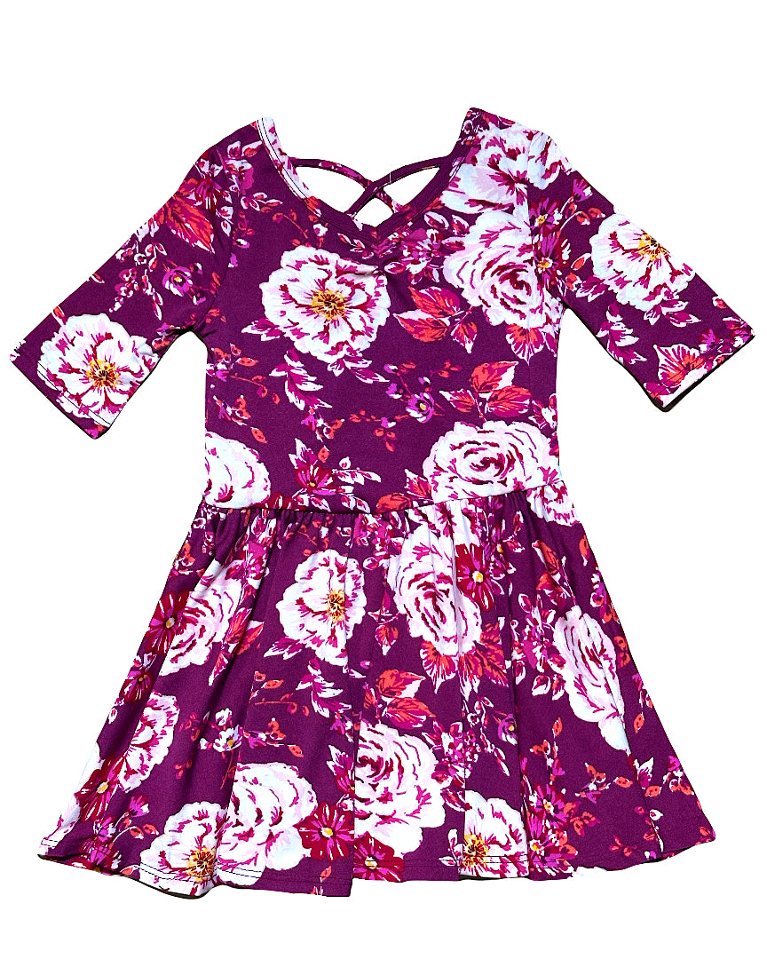 ๐ธ Bold Bloom Ballerina Dress