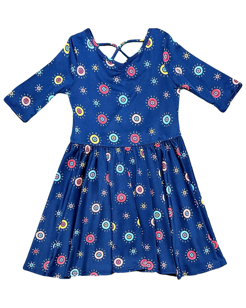 Starry Swirl Ballerina Dress 🌟🌀