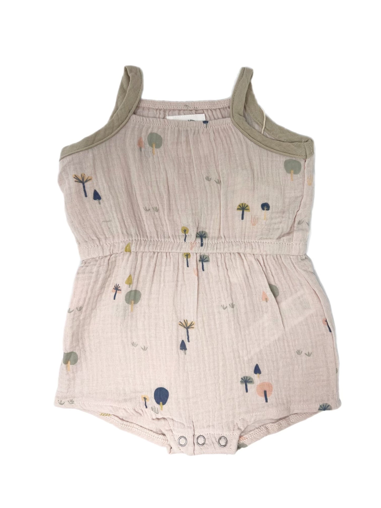 Tiny Trees Tank Romper