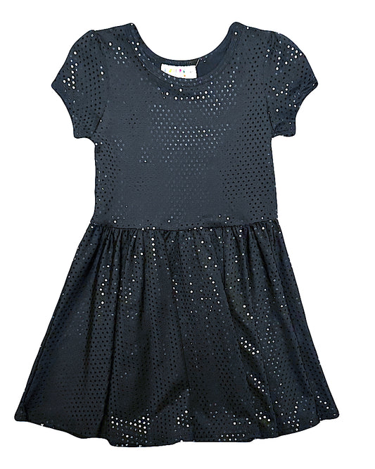 Starlit Glam Cap Dress ✨🖤