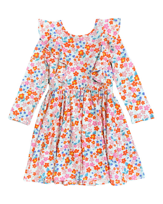 Petal Parade Ruffle Dress