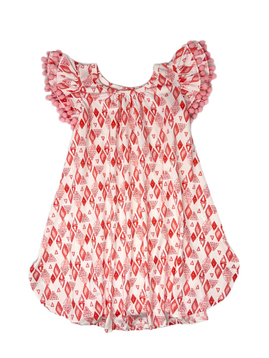 Boho Diamond Swing Dress