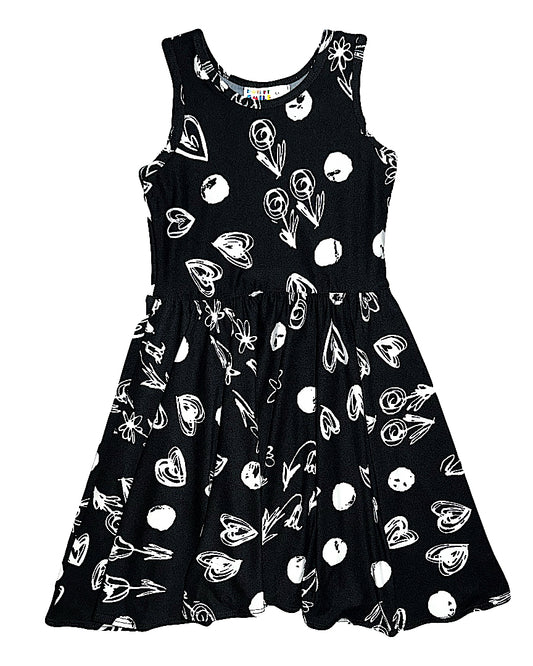 Sketchbook Love Tank Dress π€β¨