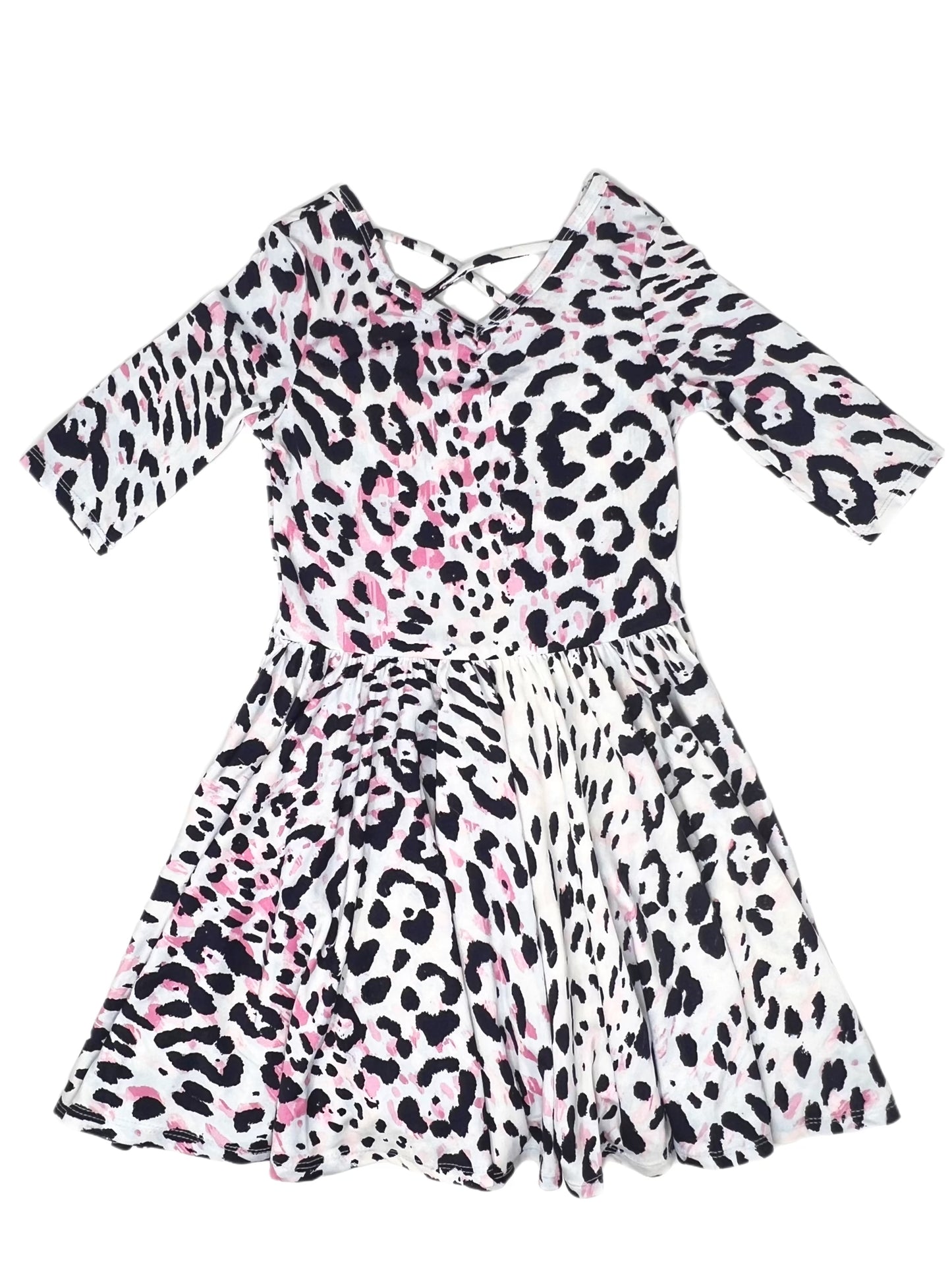 Black & Pink 🐆 Ballerina Dress