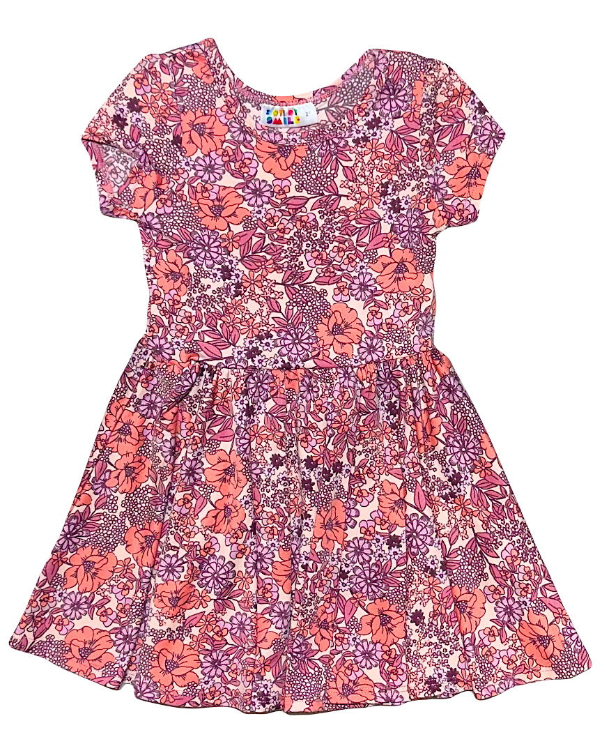 Berry Bloom Cap Dress πΈπ