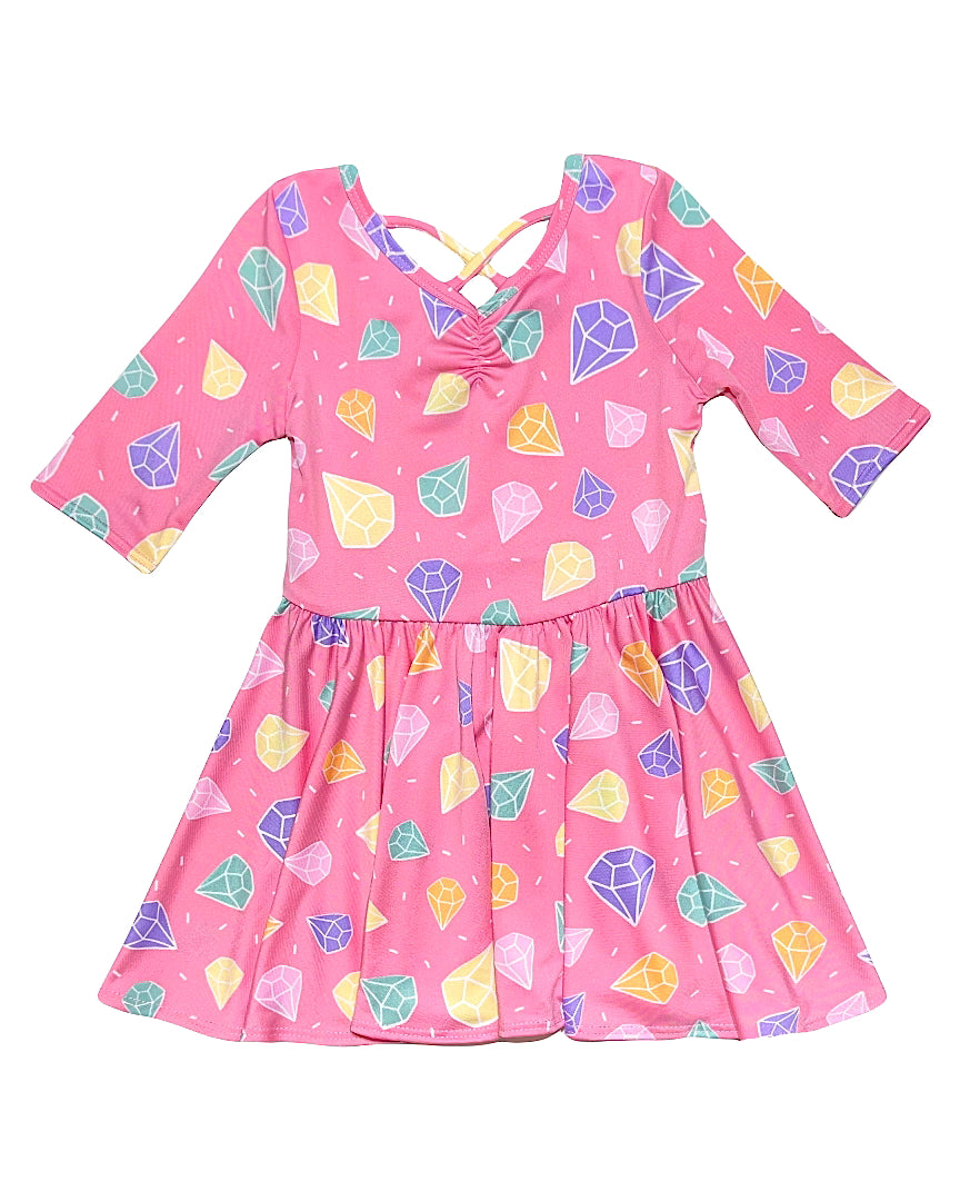 Pink Diamonds Ballerina Dress