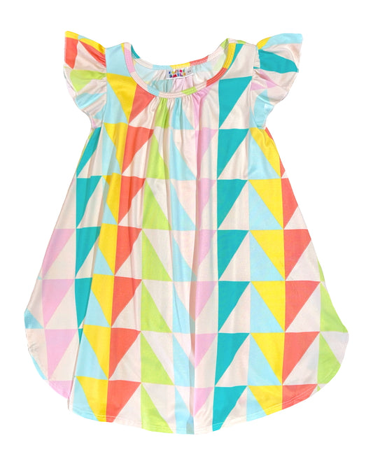 Rainbow Prism Swing Dress 🌈✨