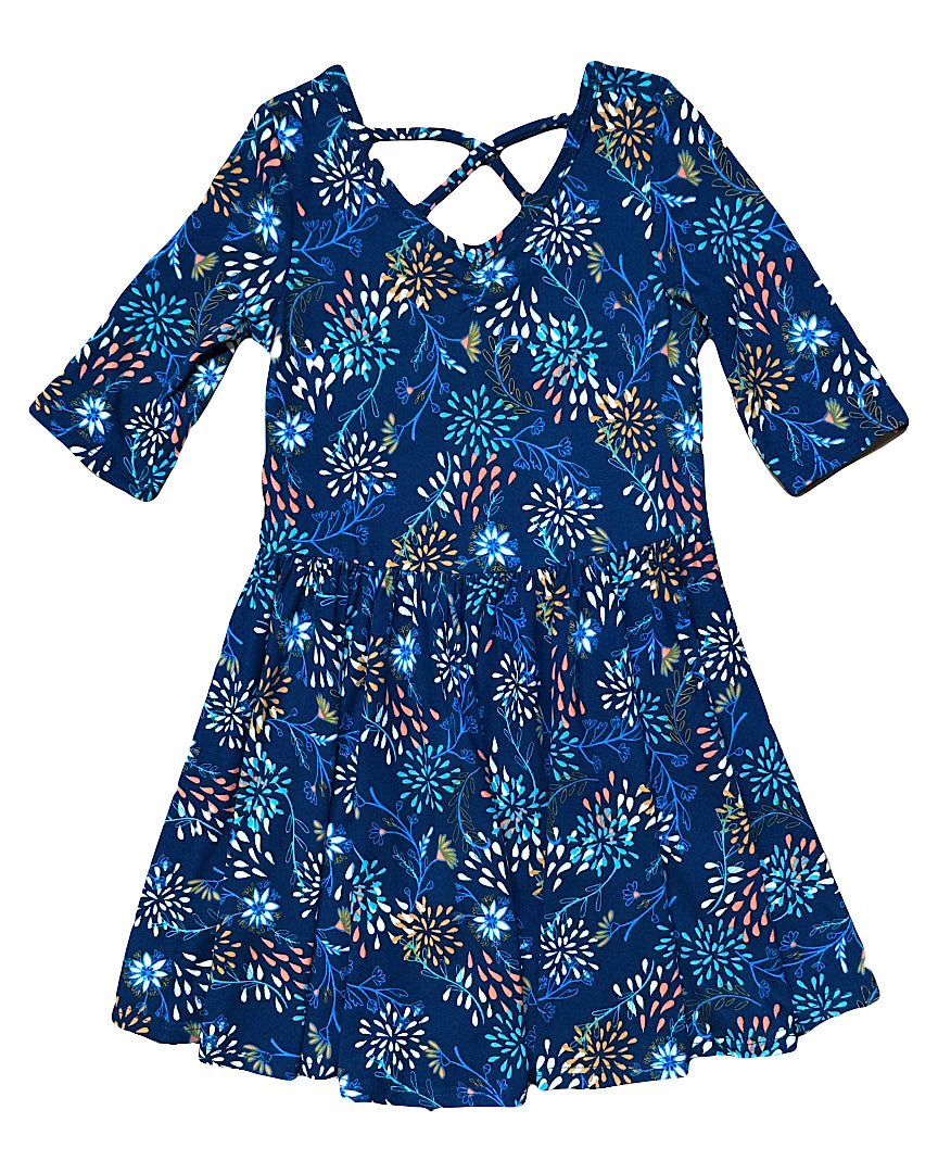 Midnight Meadow Magic Ballerina Dress