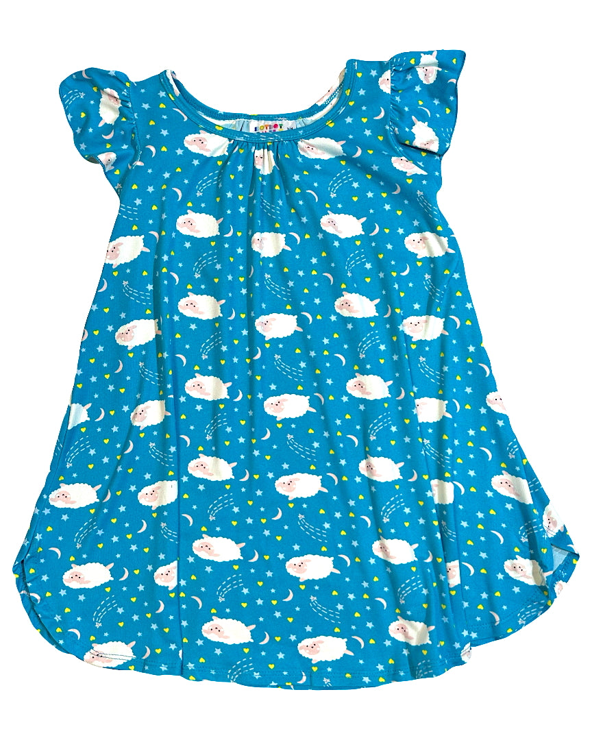 Counting Sheep Swing Dress 🌙🐑