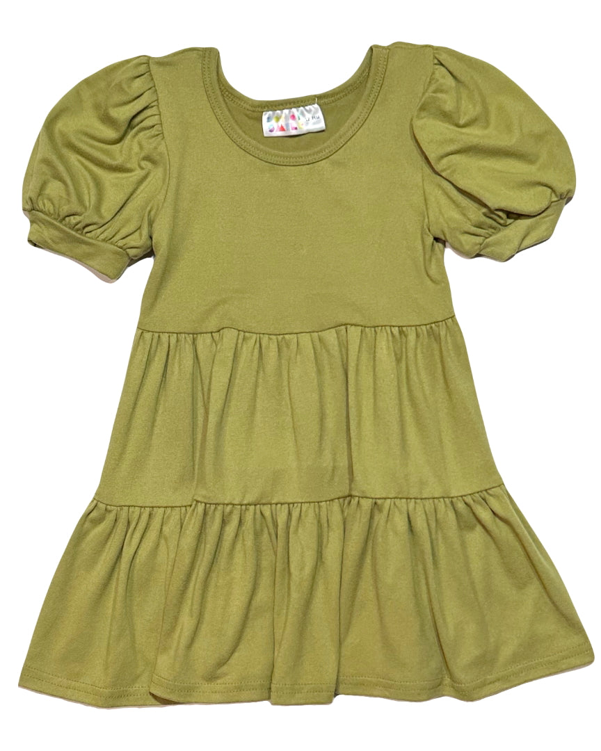 Olive You Forever Tier Dress