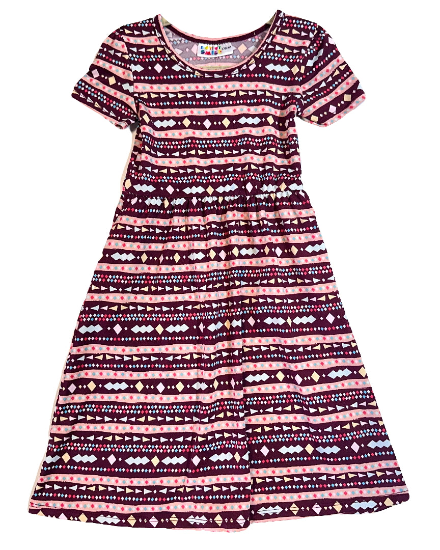 Geo Glow Maxi Dress πΆβ¨