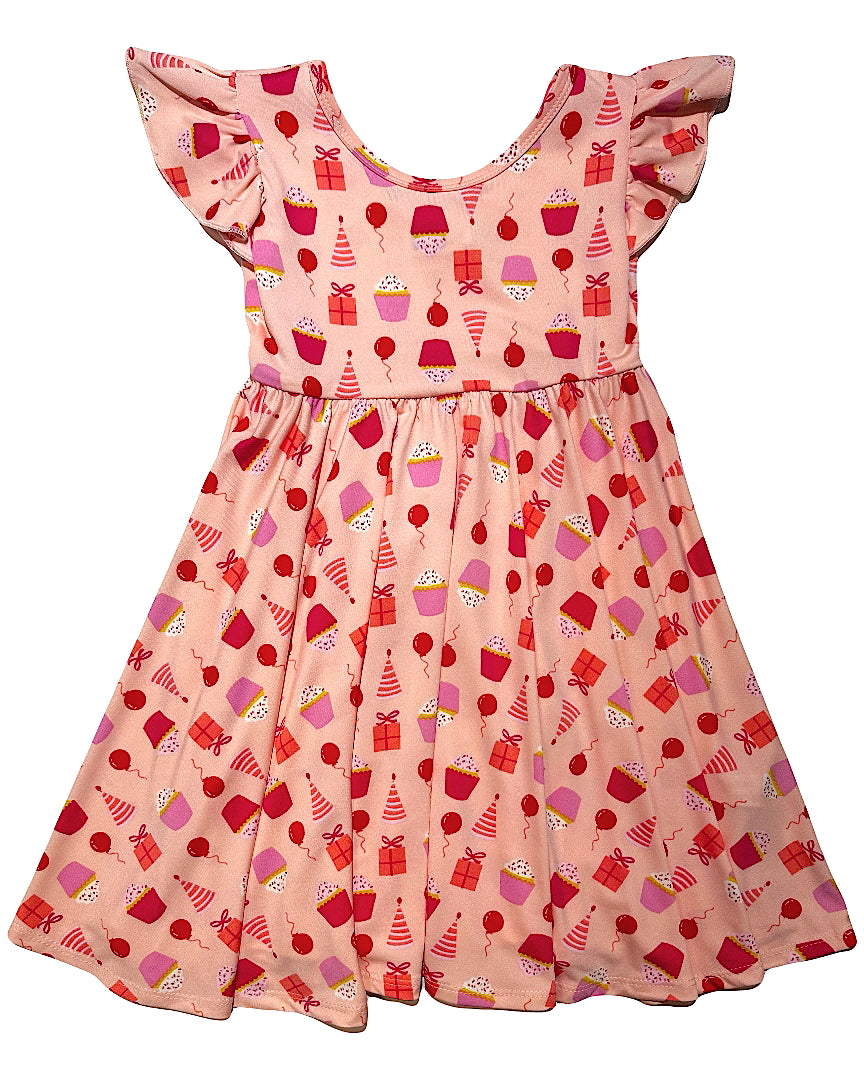 Pink Cup Cakes Empire Dress