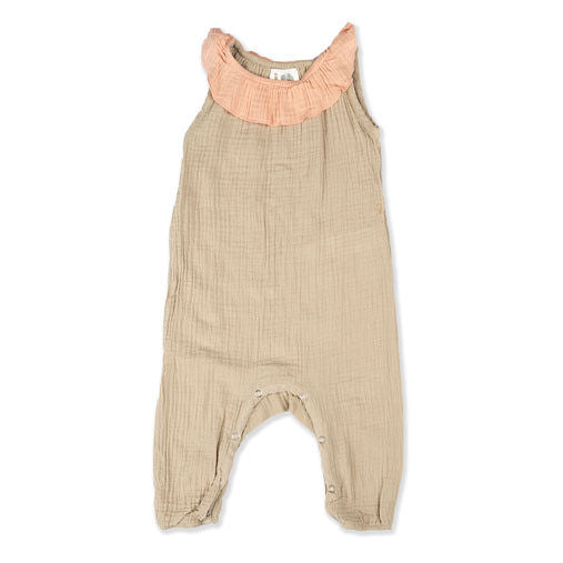 Pink and Light Grey Jumpsuit