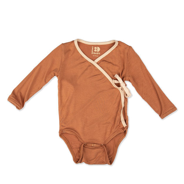 Autumn Auburn Wrap Bodysuit