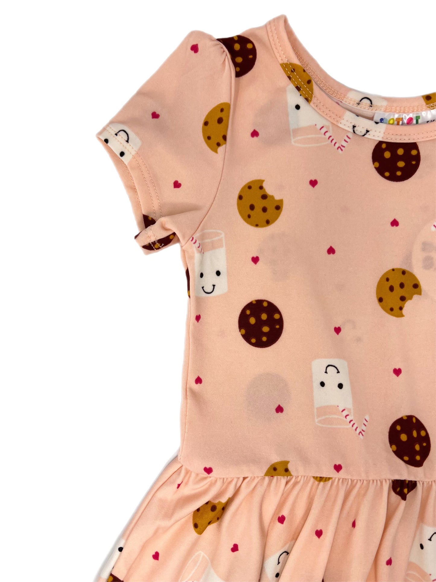 Cookies & Milk Cap Dress