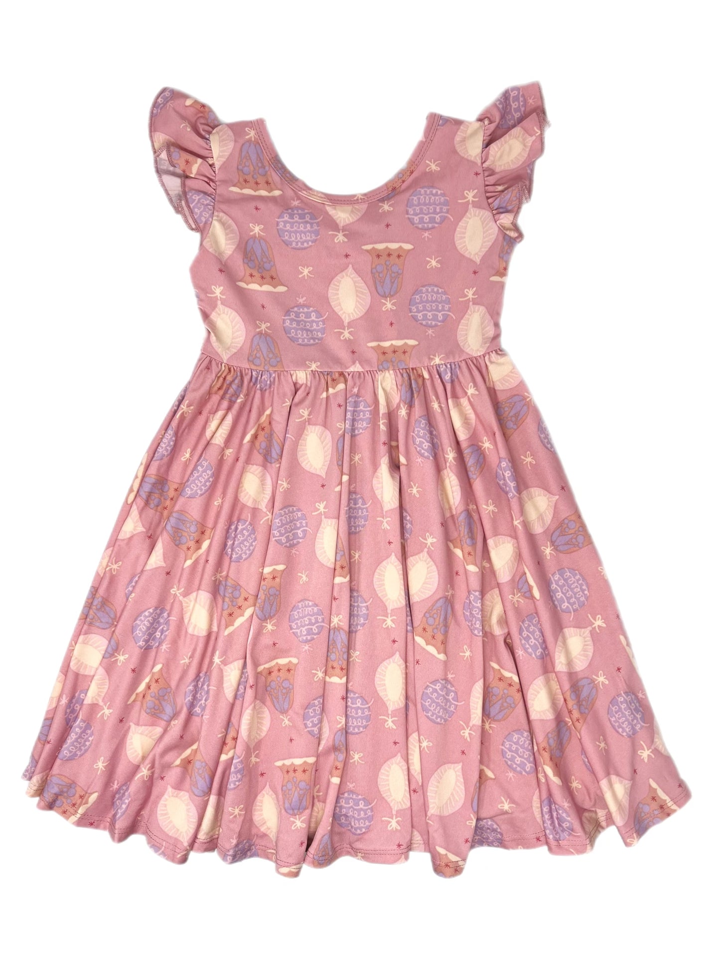 Overflowing Ornaments Empire Dress