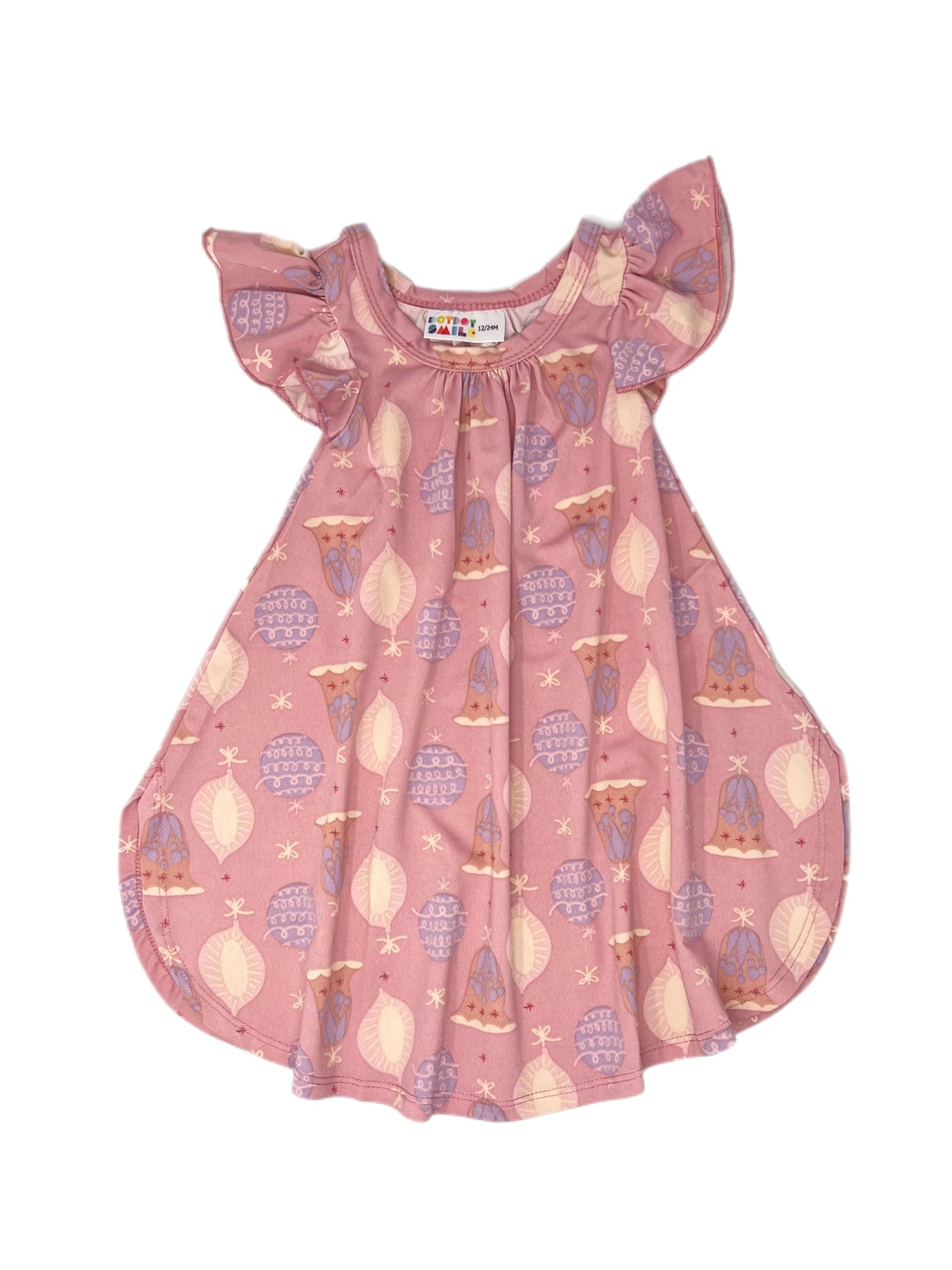 Overflowing Ornaments Swing Dress