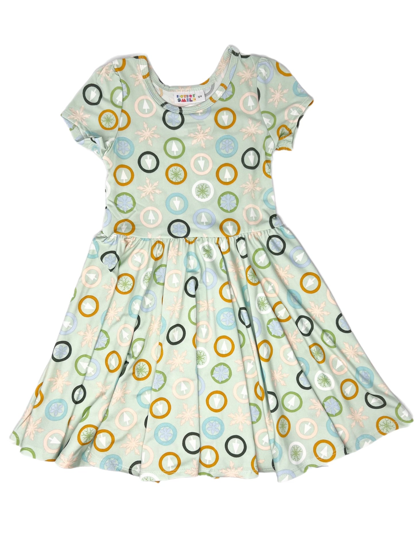 Merry Mint Cap Dress