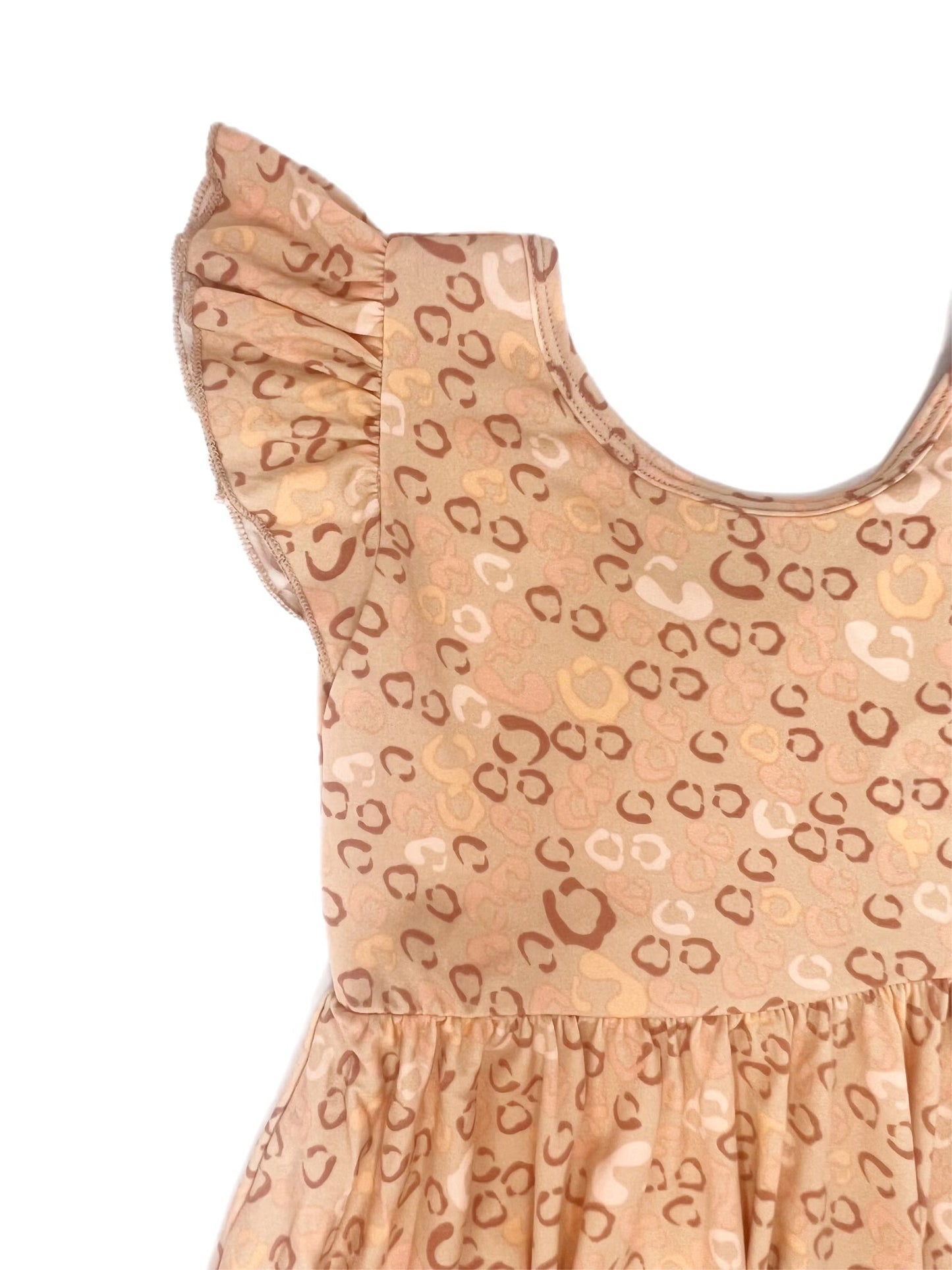 Cheetah Print Empire Dress