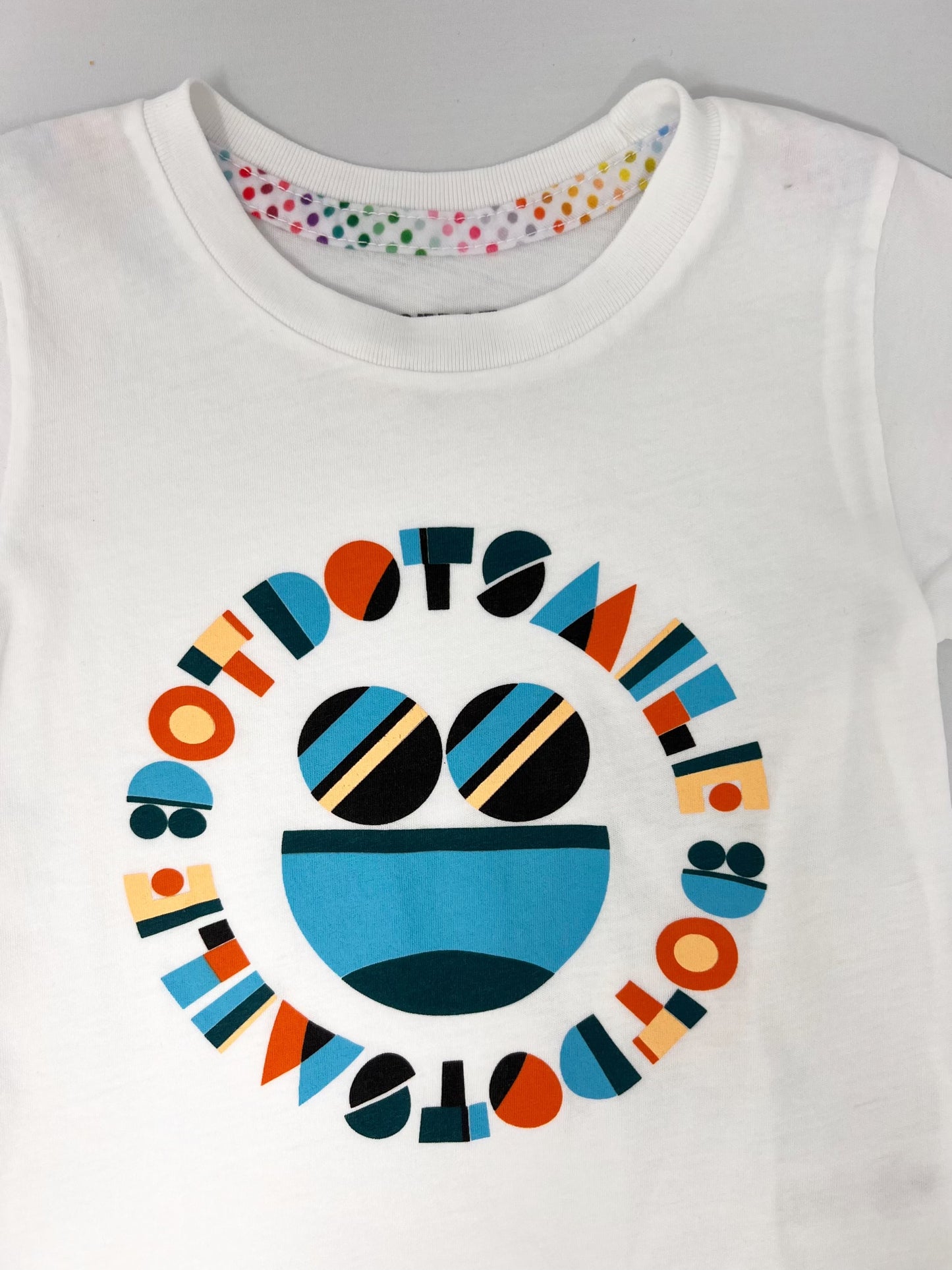 White Circular DDS Logo T-Shirt