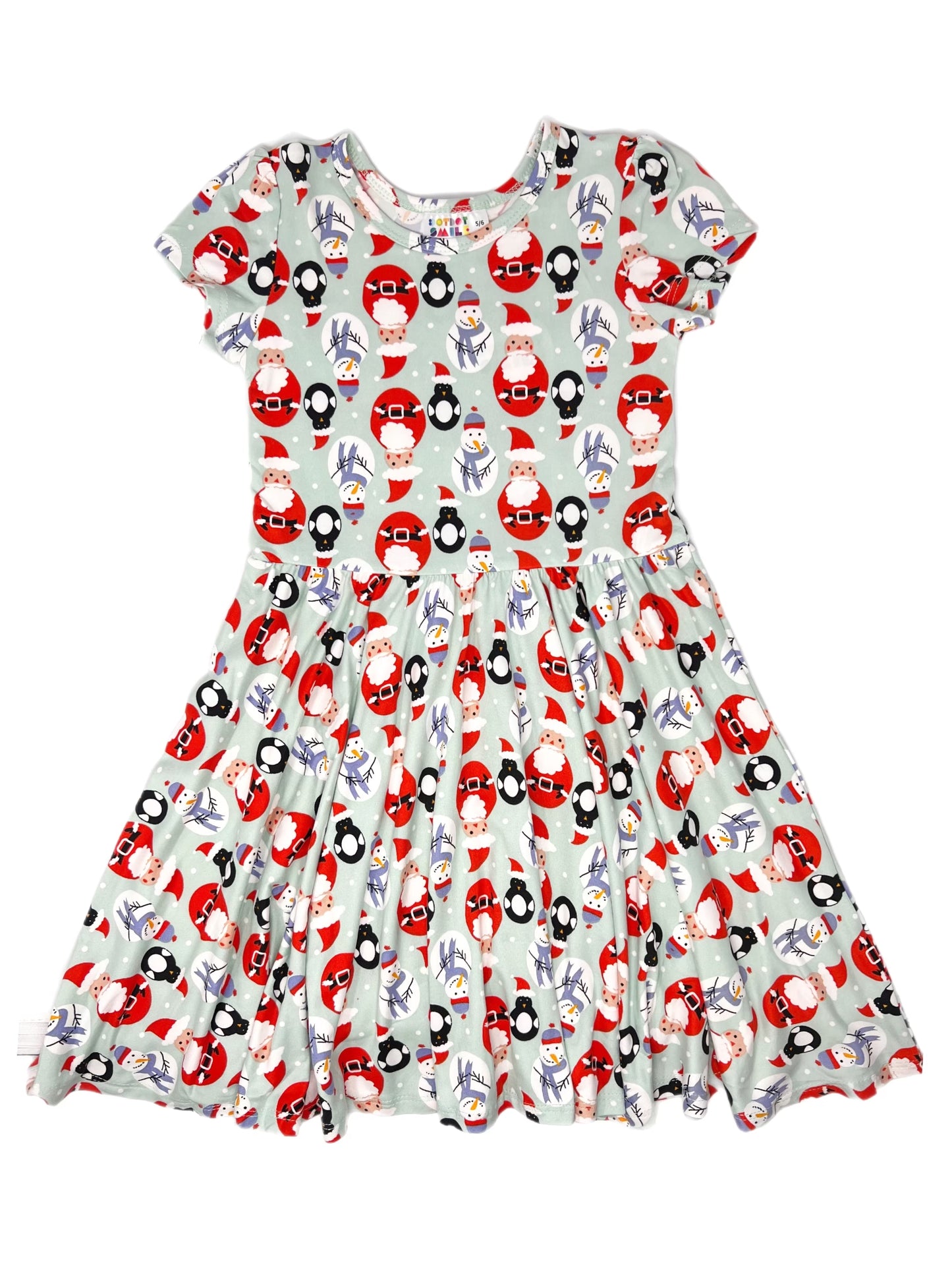 Santa & Friends Cap Dress