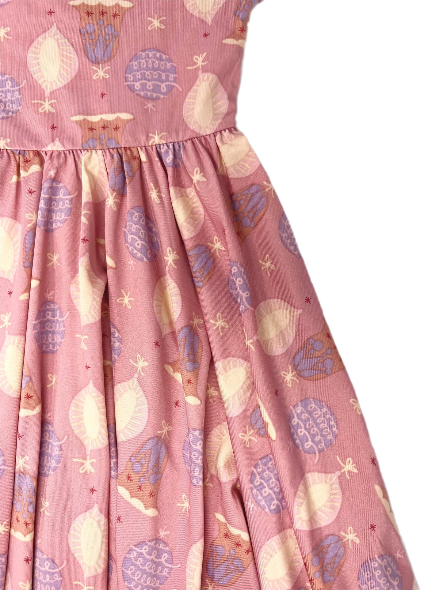 Overflowing Ornaments Empire Dress