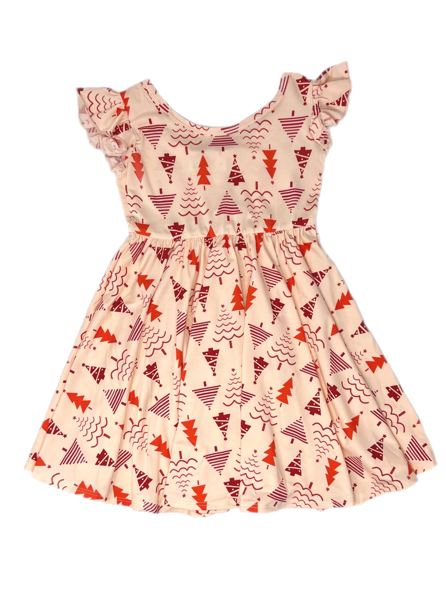 Christmas Tree Lot Empire Dress