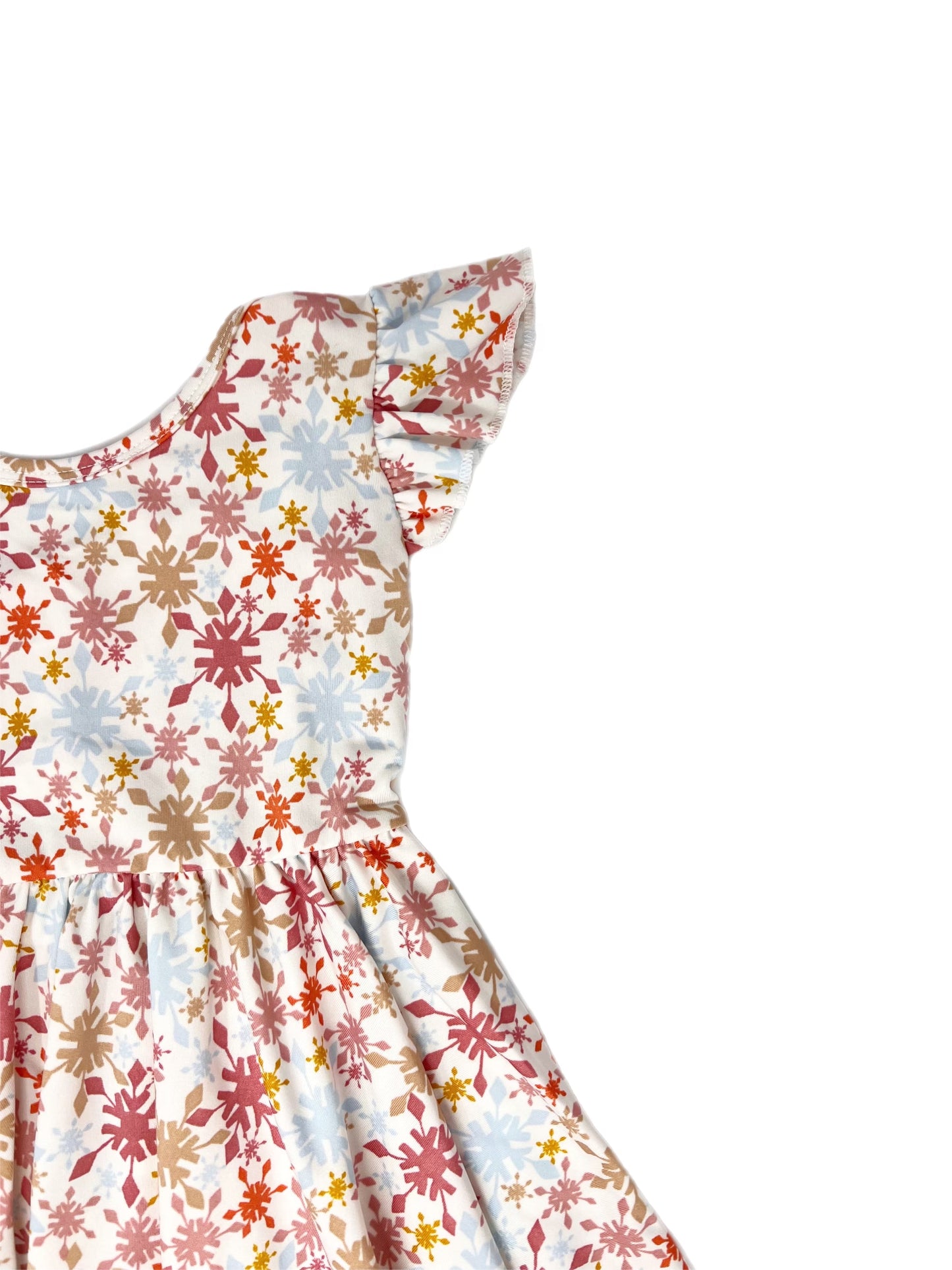 Snowflakes Empire Dress