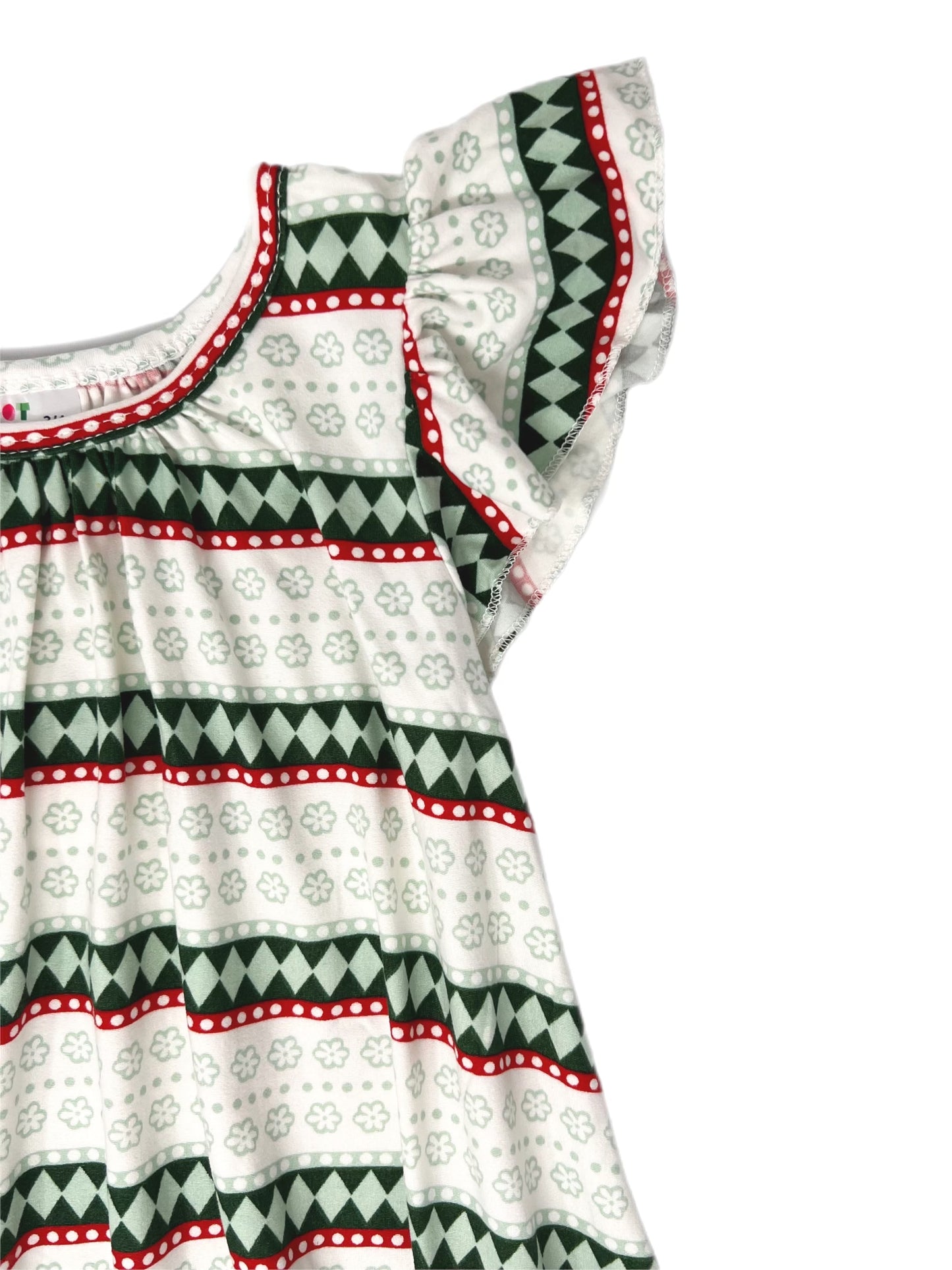 Gift Wrapping Swing Dress