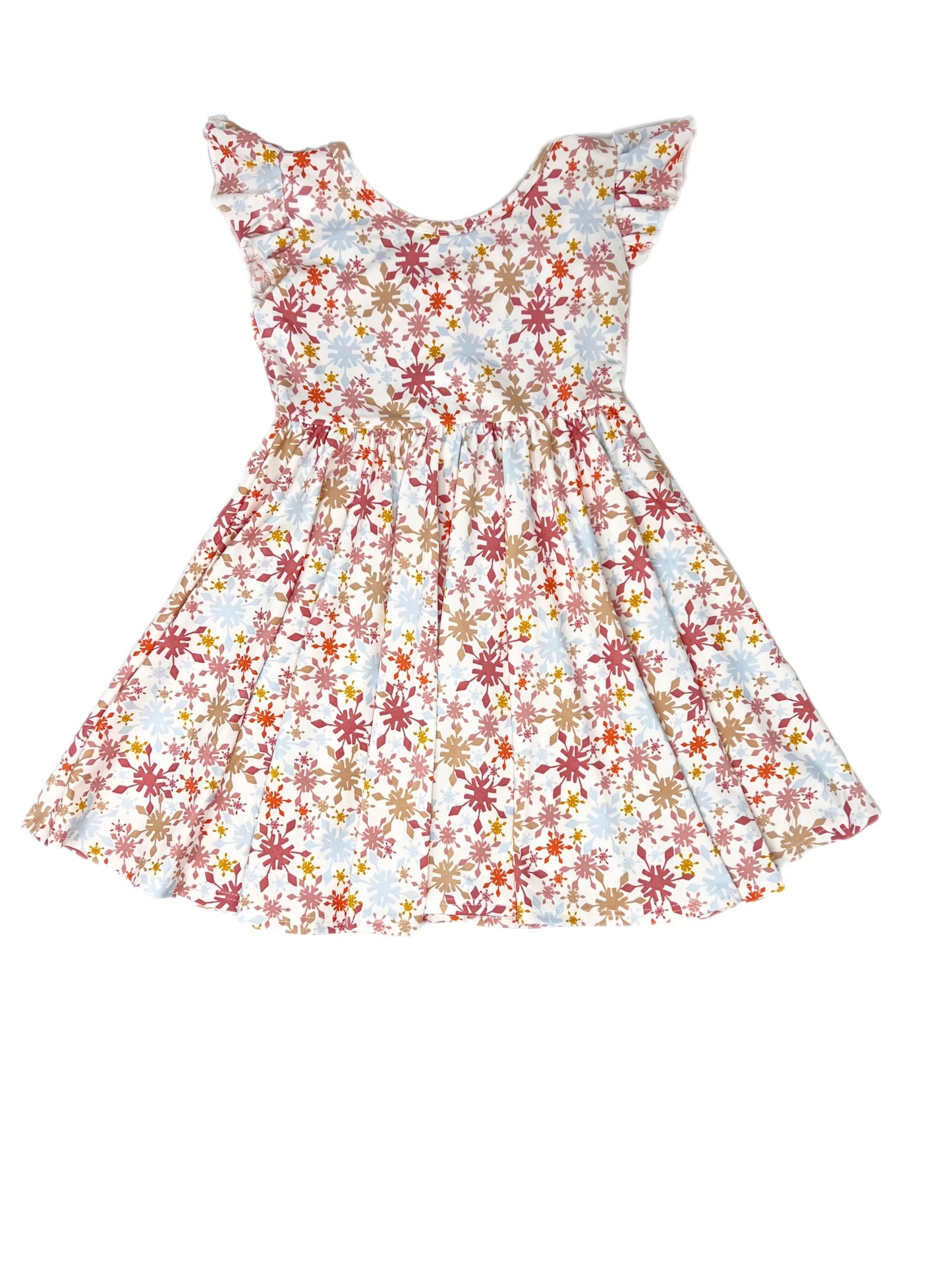 Snowflakes Empire Dress