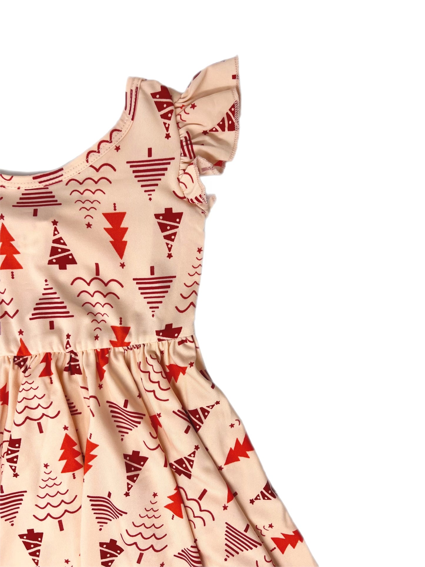Christmas Tree Lot Empire Dress