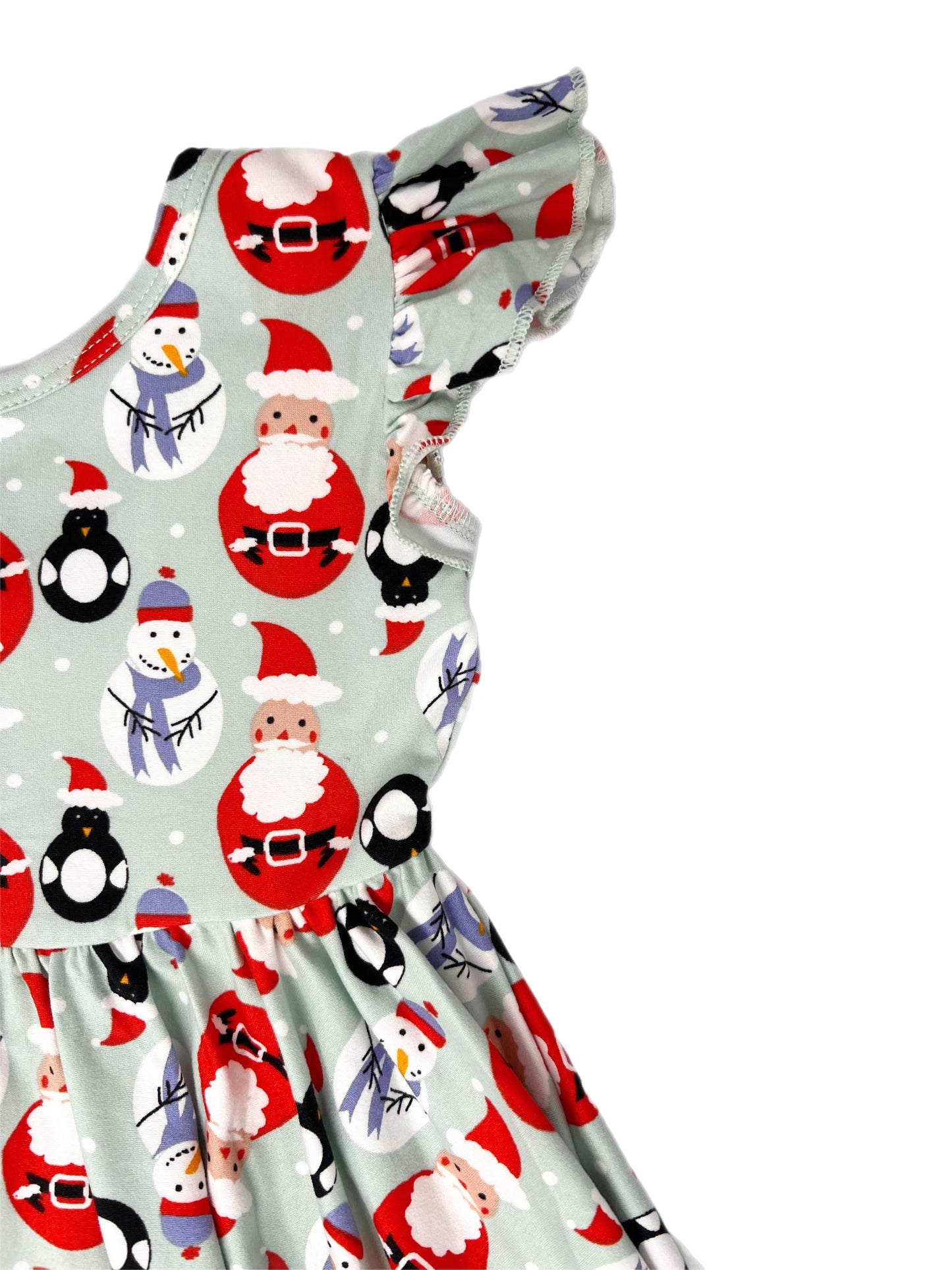 Santa & Friends Empire Dress